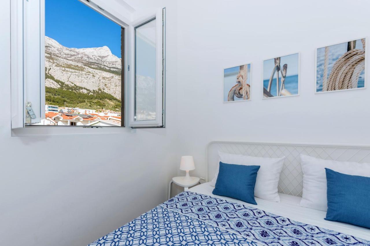 Vista Mare Apartment - 3 Bedroom, Sea View Makarska Eksteriør bilde