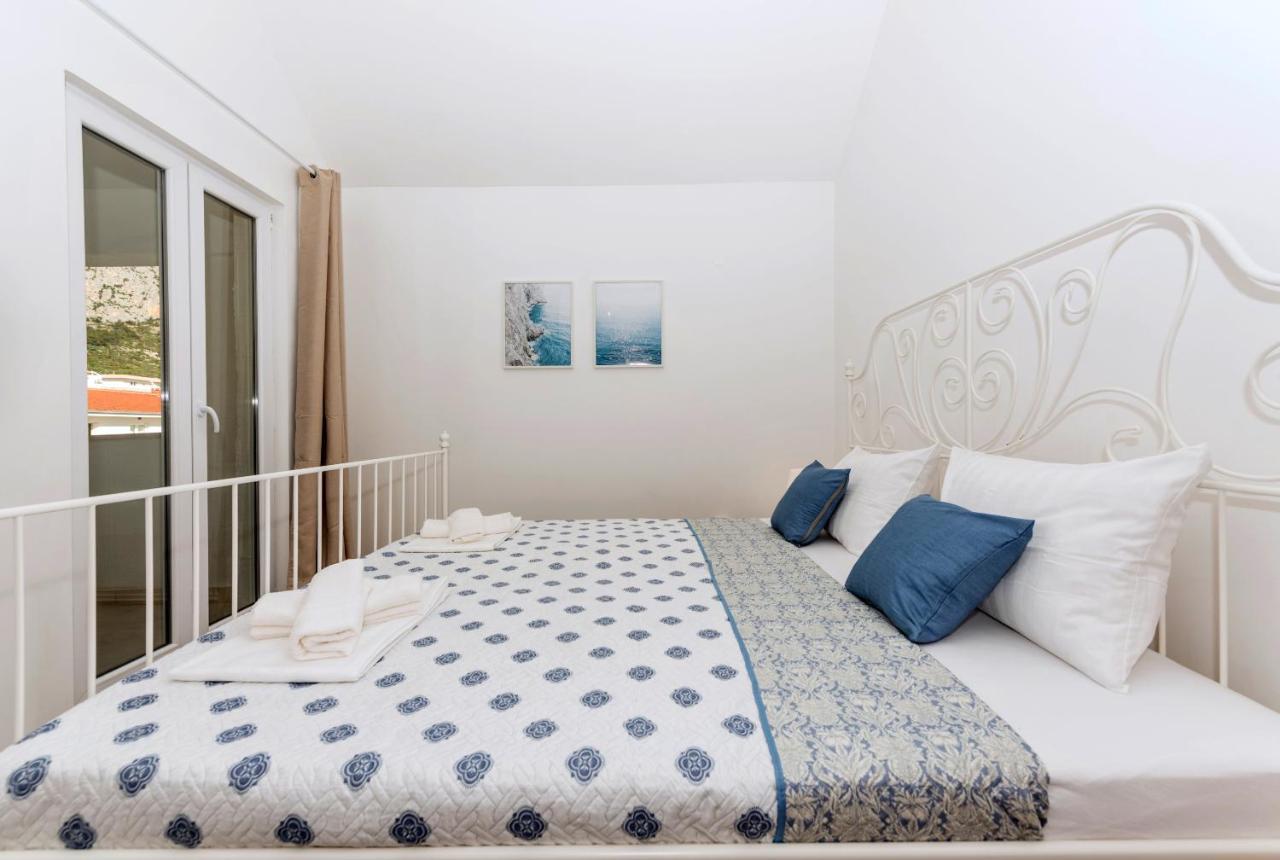 Vista Mare Apartment - 3 Bedroom, Sea View Makarska Eksteriør bilde