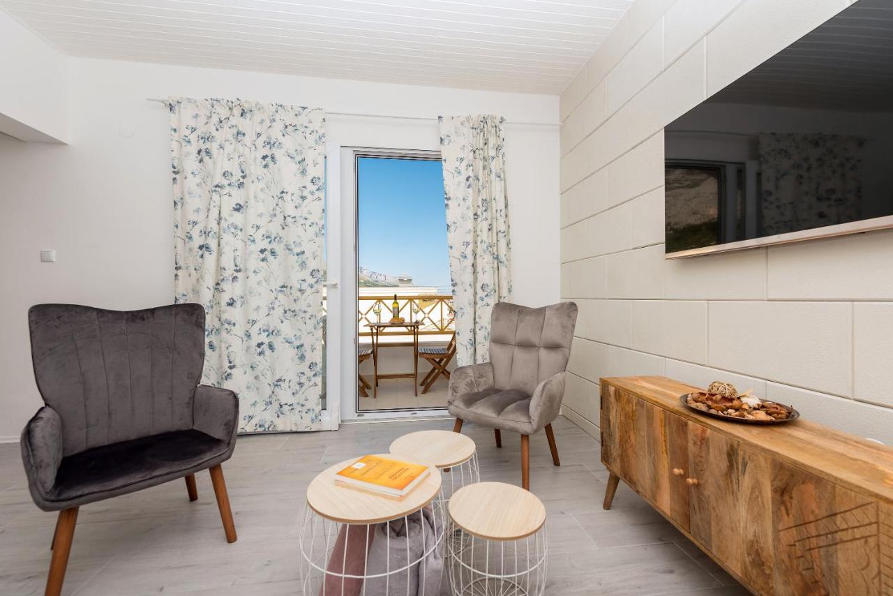 Vista Mare Apartment - 3 Bedroom, Sea View Makarska Eksteriør bilde