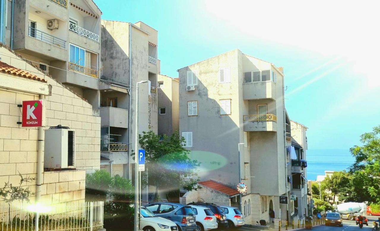 Vista Mare Apartment - 3 Bedroom, Sea View Makarska Eksteriør bilde